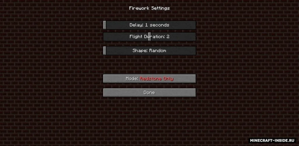 Creative Fireworks — Minecraft mod, rasm 3