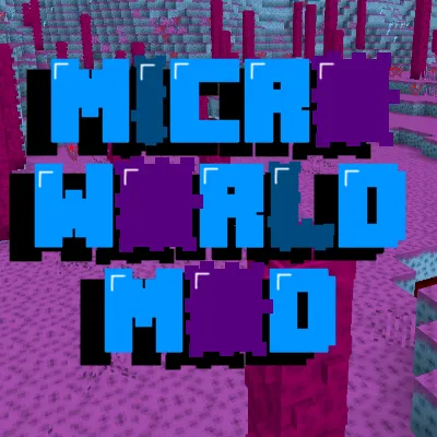 The MicroWorld — Minecraft mod, rasm 1