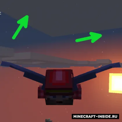 FlightHelper — Minecraft mod, rasm 1