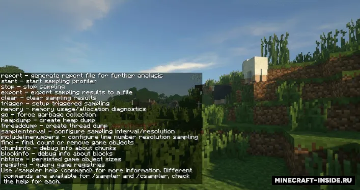 Sampler — Minecraft mod, rasm 5