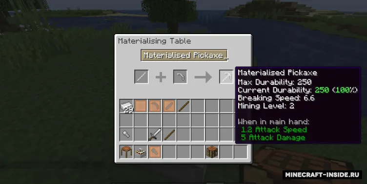 Materialisation — Minecraft mod, rasm 3