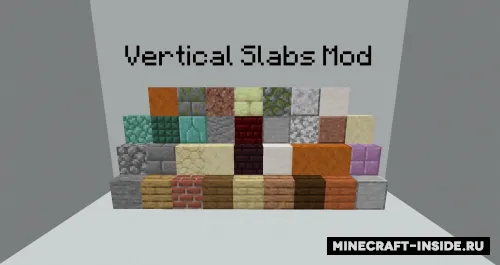 Flipped Slabs — Minecraft mod, rasm 1