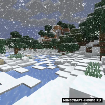 Wintersnow — Minecraft mod, rasm 1