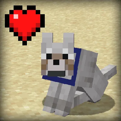 Pet Your Wolf — Minecraft mod, rasm 1