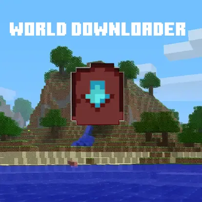 World Downloader — Minecraft mod, rasm 1