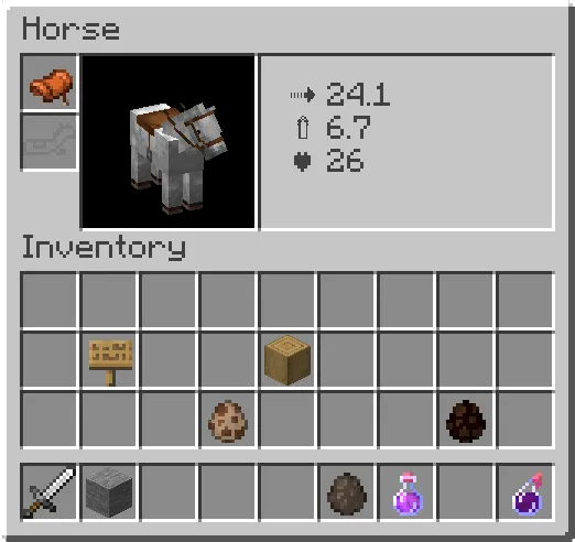 HorseStatsVanilla — Minecraft mod, rasm 5