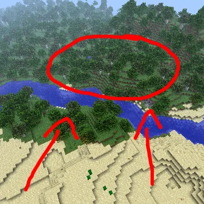 Locate Biome — Minecraft mod, rasm 1