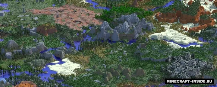 Open Terrain Generator — Minecraft mod, rasm 2