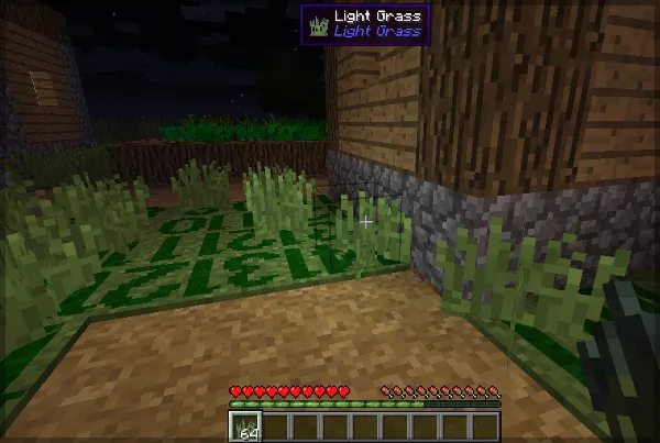 Light Grass — Minecraft mod, rasm 2