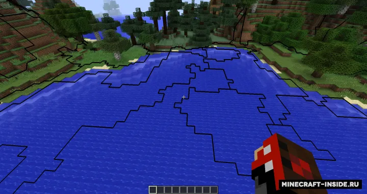 Biome Border Viewer — Minecraft mod, rasm 2