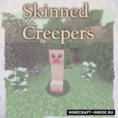 Skinned Creepers — Minecraft mod, rasm 1