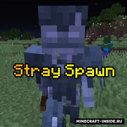 Stray Spawn — Minecraft mod, rasm 1