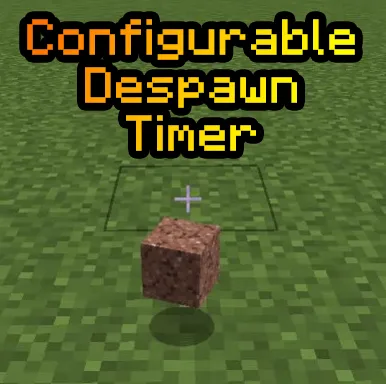 Configurable Despawn Timer — Minecraft mod, rasm 1