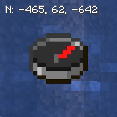 GUI Compass — Minecraft mod, rasm 1