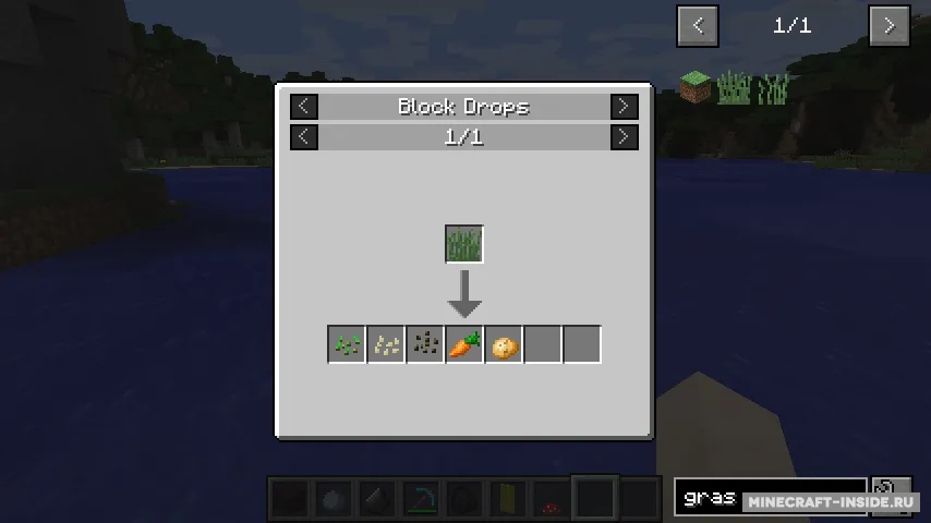 Block Drops — Minecraft mod, rasm 2