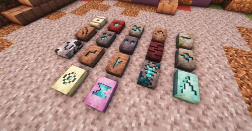 Items Displayed — Minecraft mod, rasm 1