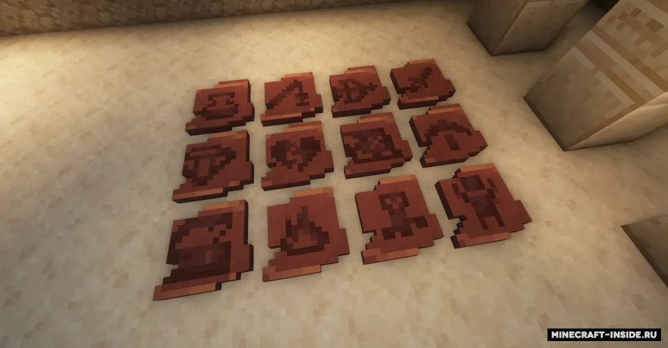 Items Displayed — Minecraft mod, rasm 7