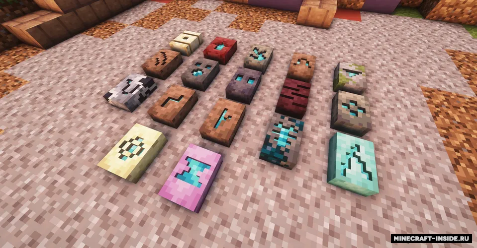 Items Displayed — Minecraft mod, rasm 8
