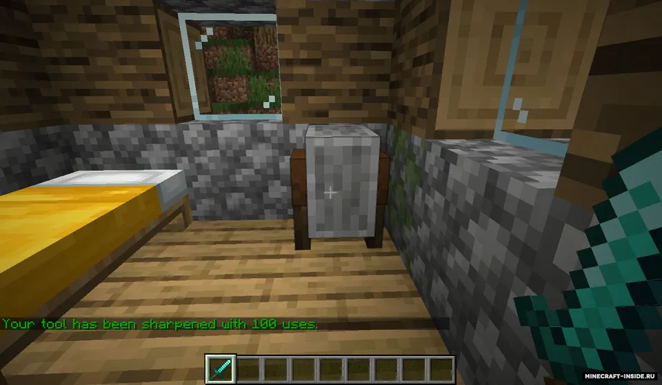 Grindstone Sharper Tools — Minecraft mod, rasm 3
