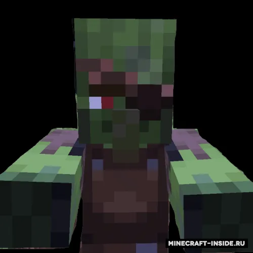 More Zombie Villagers — Minecraft mod, rasm 1