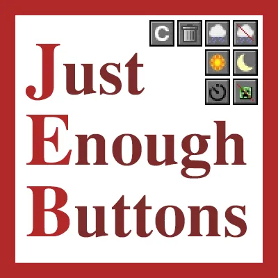 Just Enough Buttons — Minecraft mod, rasm 1