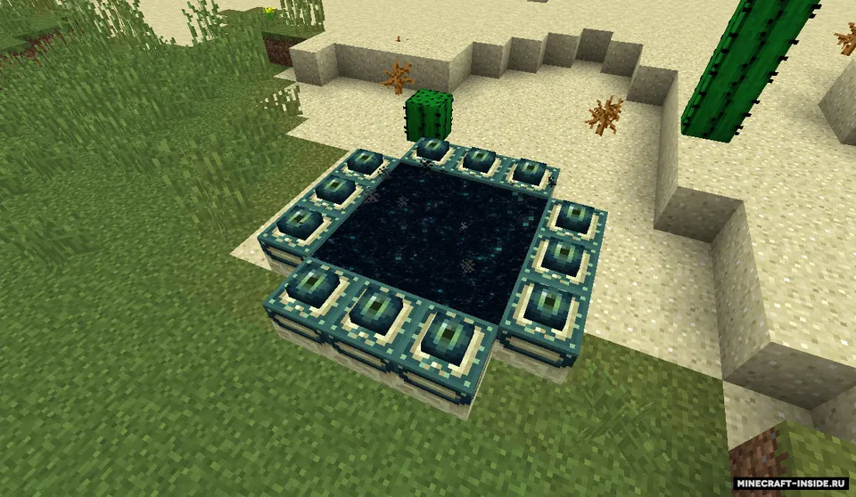 End Portal Recipe — Minecraft mod, rasm 3