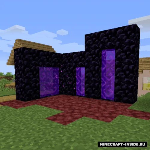 Smaller Nether Portals — Minecraft mod, rasm 1