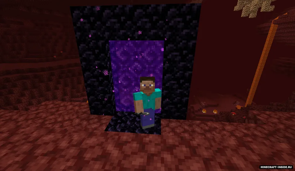 Smaller Nether Portals — Minecraft mod, rasm 2