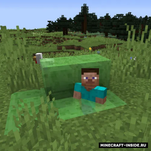 Fall Through Slime — Minecraft mod, rasm 1