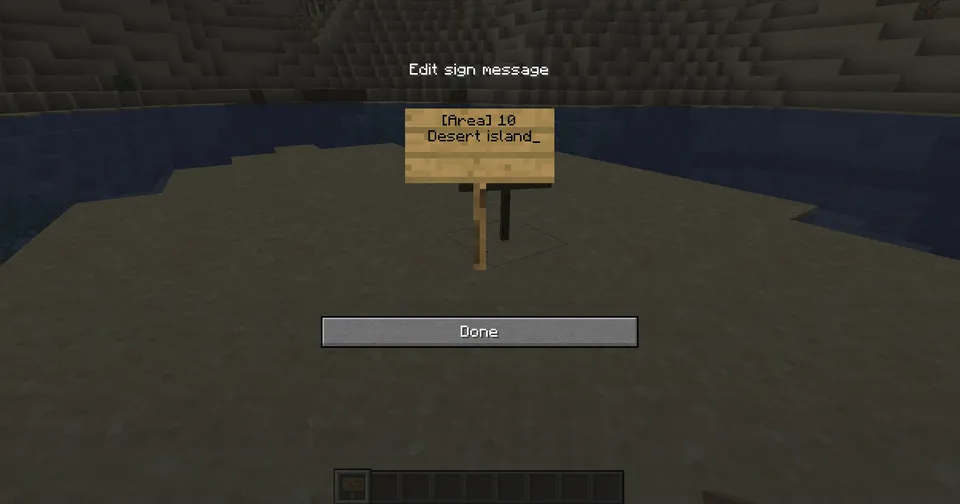 Named Areas — Minecraft mod, rasm 2