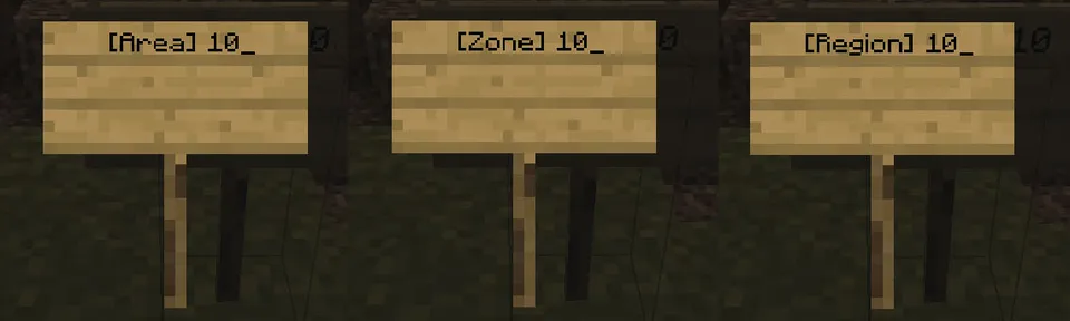 Named Areas — Minecraft mod, rasm 3