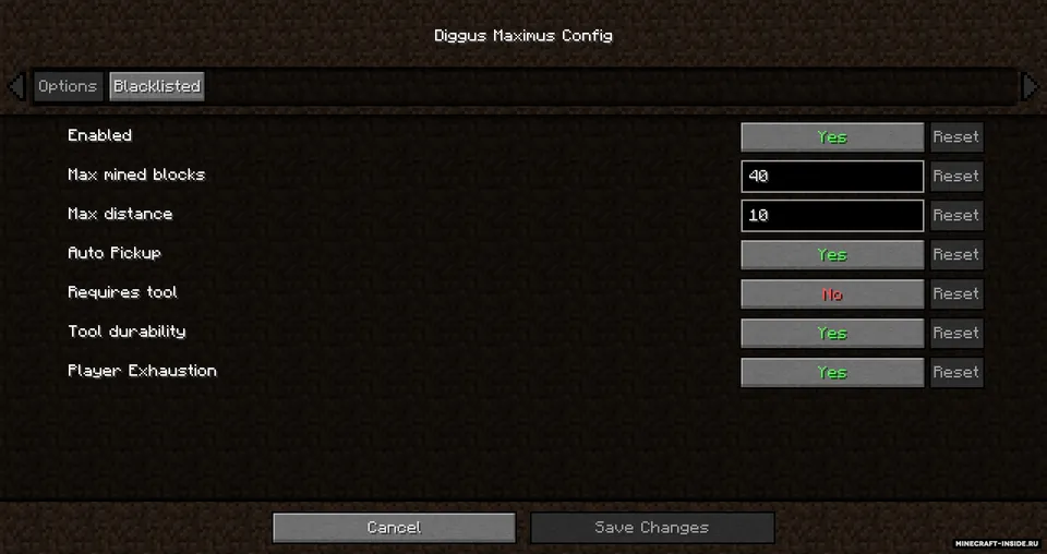 Diggus Maximus — Minecraft mod, rasm 4