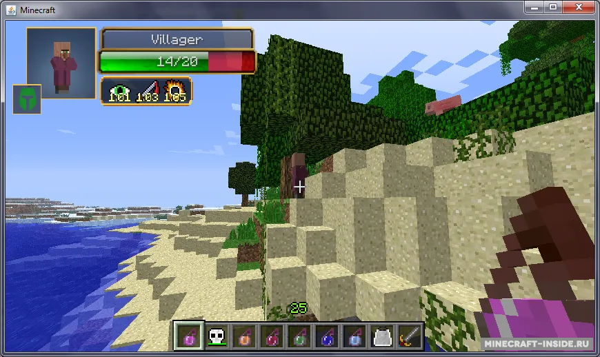 Damage Indicators — Minecraft mod, rasm 2