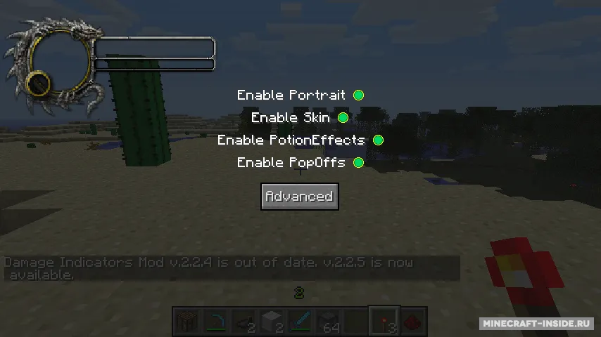 Damage Indicators — Minecraft mod, rasm 3