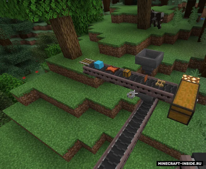 United Conveyors — Minecraft mod, rasm 2
