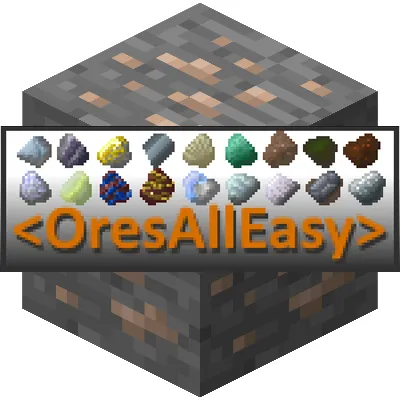 OresAllEasy — Minecraft mod, rasm 1