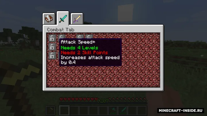 Simple RPG Skills — Minecraft mod, rasm 2