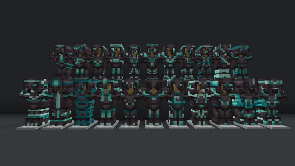 Too Many Trims — Minecraft mod, rasm 2