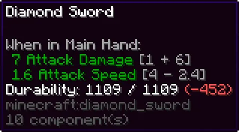 Durability Decay — Minecraft mod, rasm 2