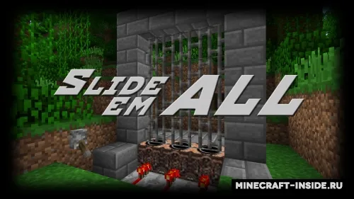 Slide'em ALL — Minecraft mod, rasm 1