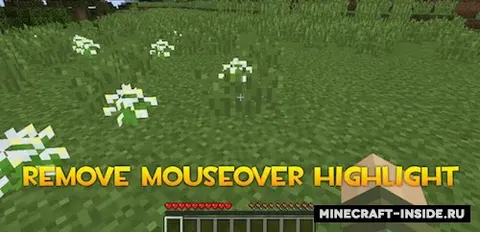 Remove Mouseover Highlight