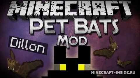 Pet Bats — Minecraft mod, rasm 1