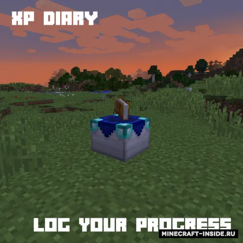 XP Diary — Minecraft mod, rasm 1