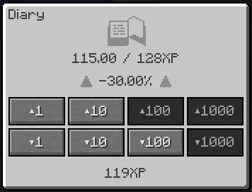 XP Diary — Minecraft mod, rasm 3