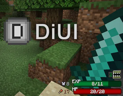 DiUI — Minecraft mod, rasm 1