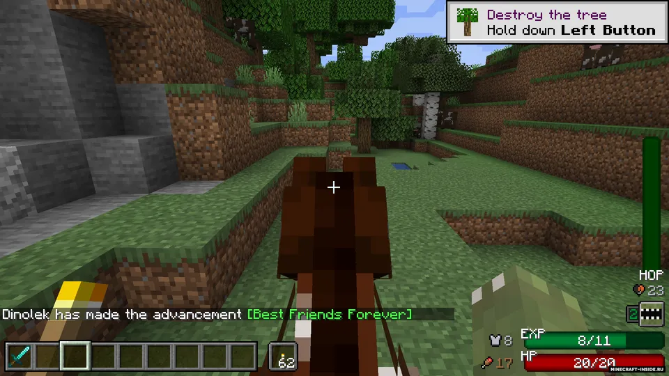 DiUI — Minecraft mod, rasm 2