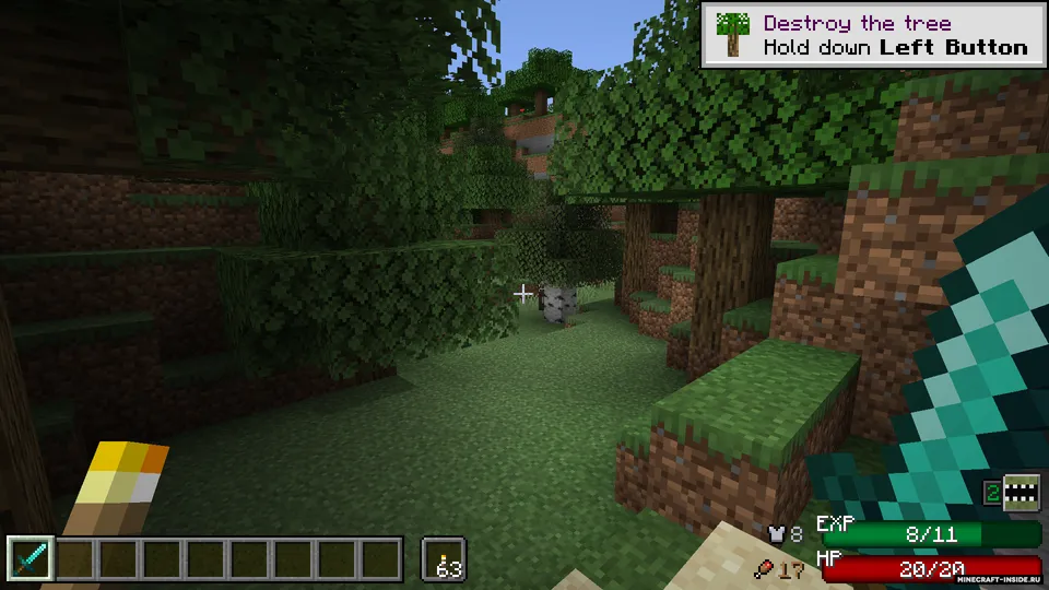 DiUI — Minecraft mod, rasm 4