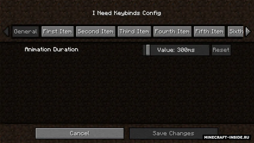 I Need Keybinds — Minecraft mod, rasm 5