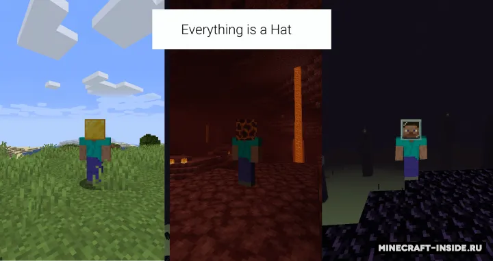 Everything is a Hat — Minecraft mod, rasm 2