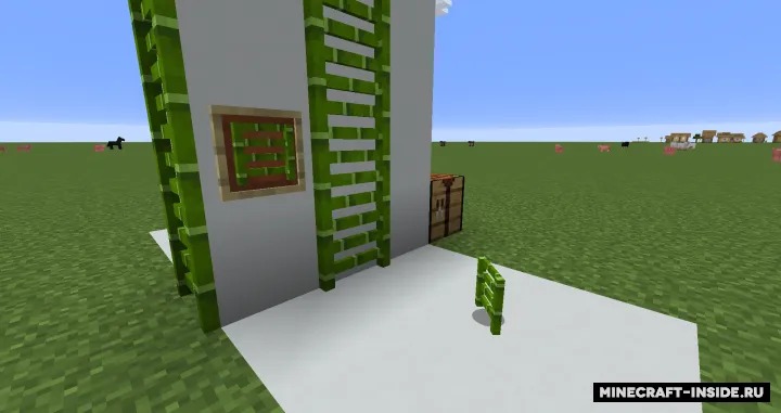 Bamboo Ladders — Minecraft mod, rasm 1